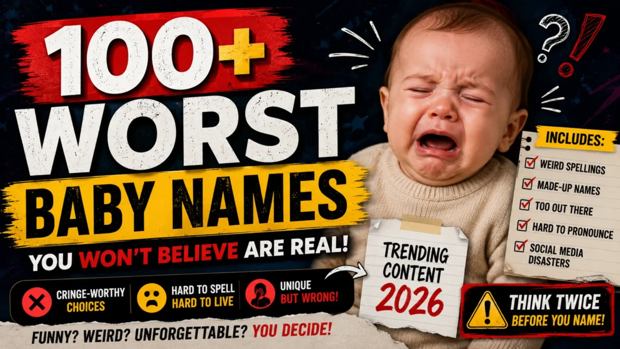 100+ Worst Baby Names for Trending Content 2026
