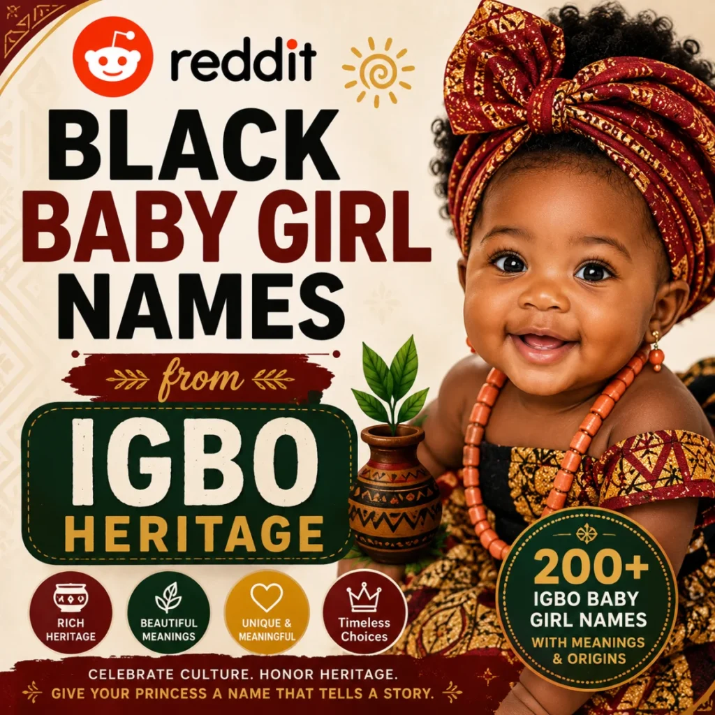 Black Baby Girl Names from Igbo Heritage