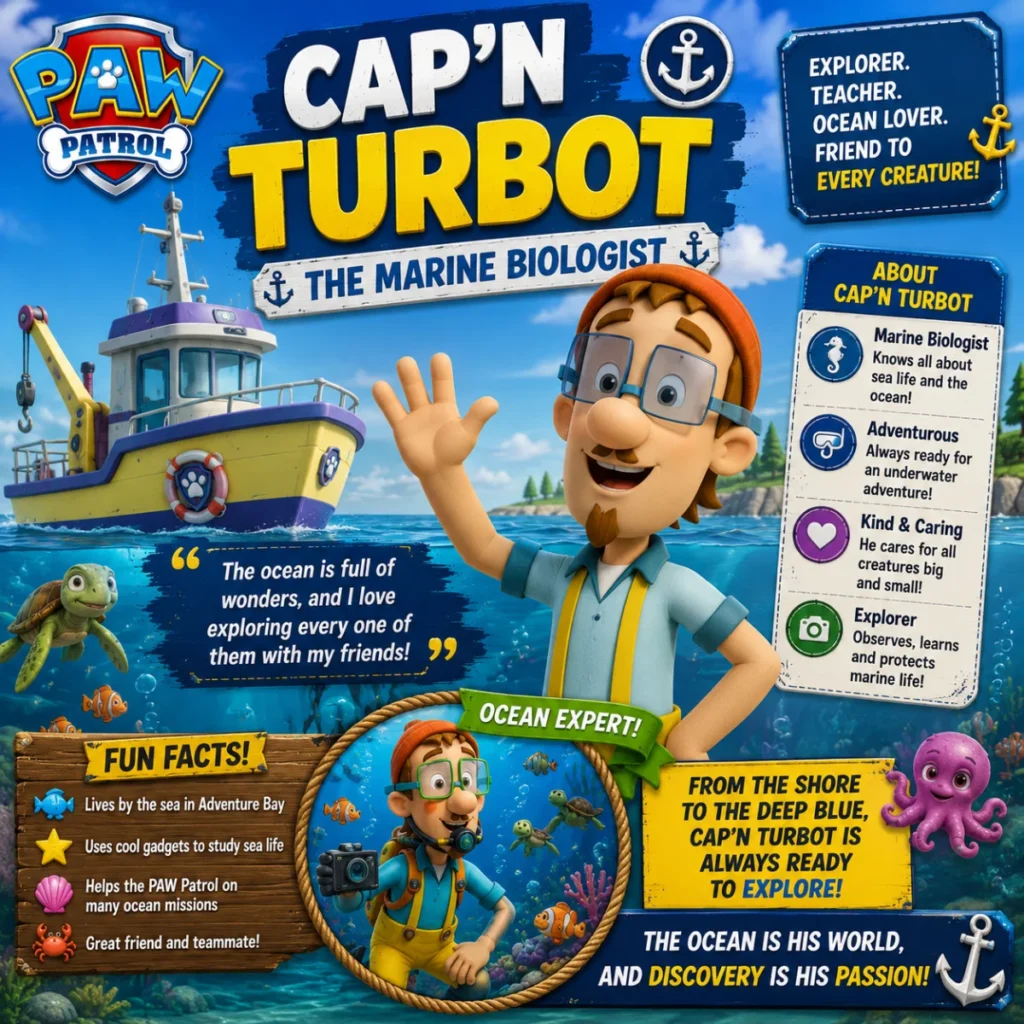 Cap'n Turbot - The Marine Biologist