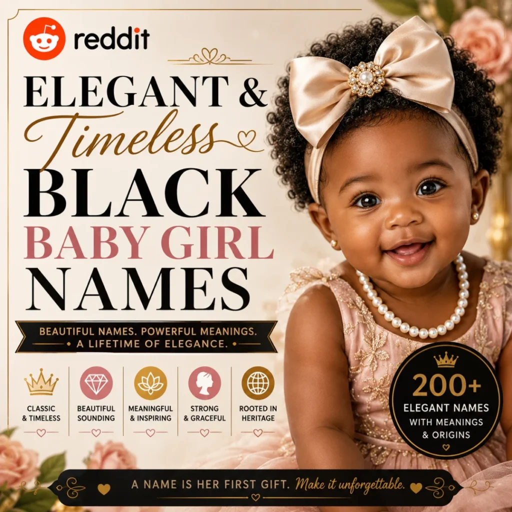Elegant & Timeless Black Baby Girl Names