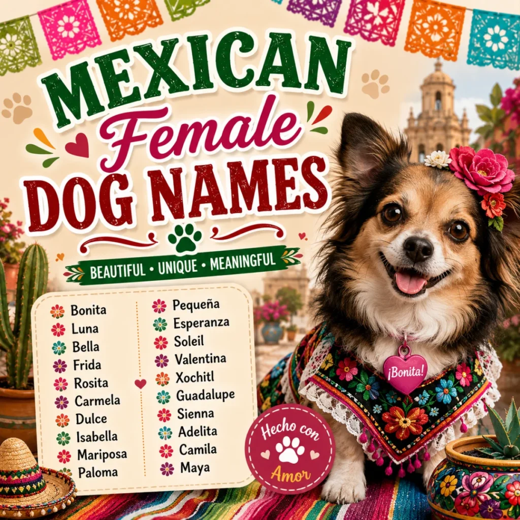 Mexican Female Dog Names