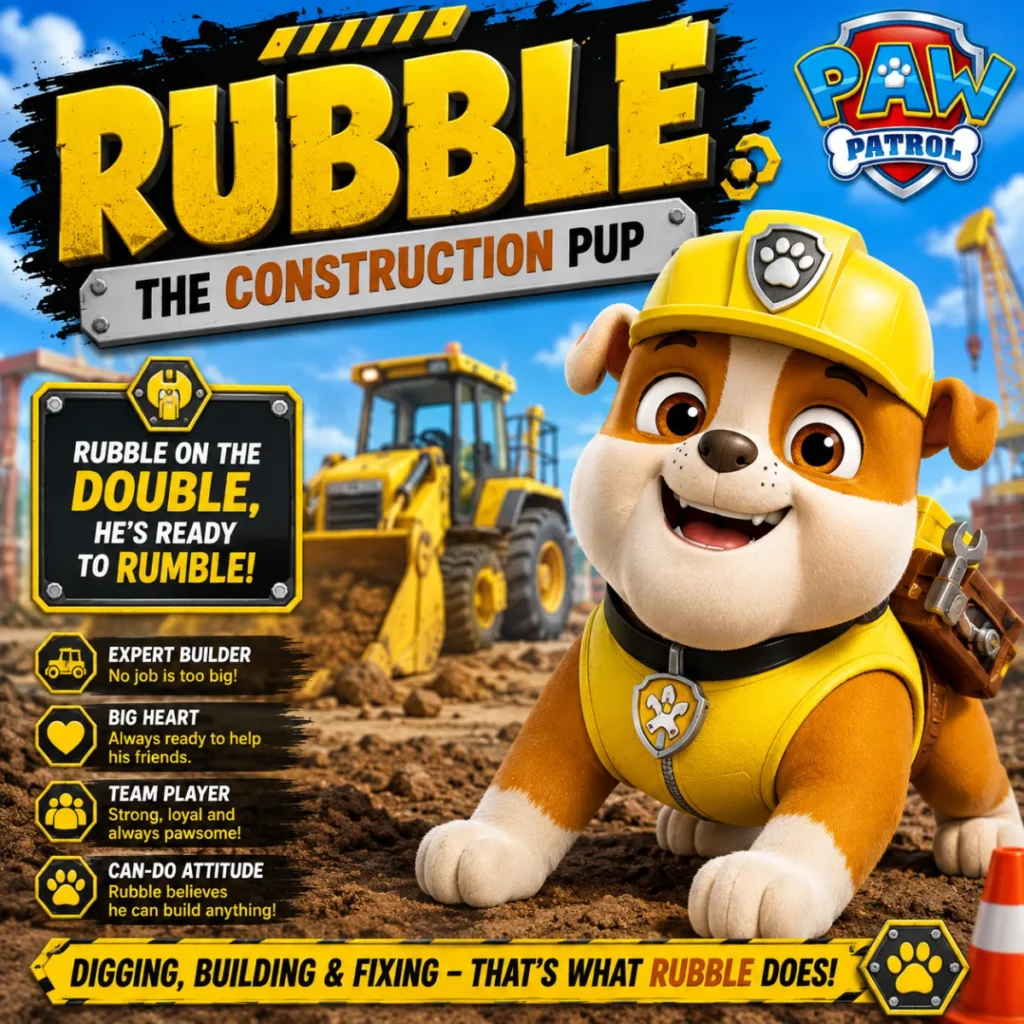 Rubble - The Construction Pup