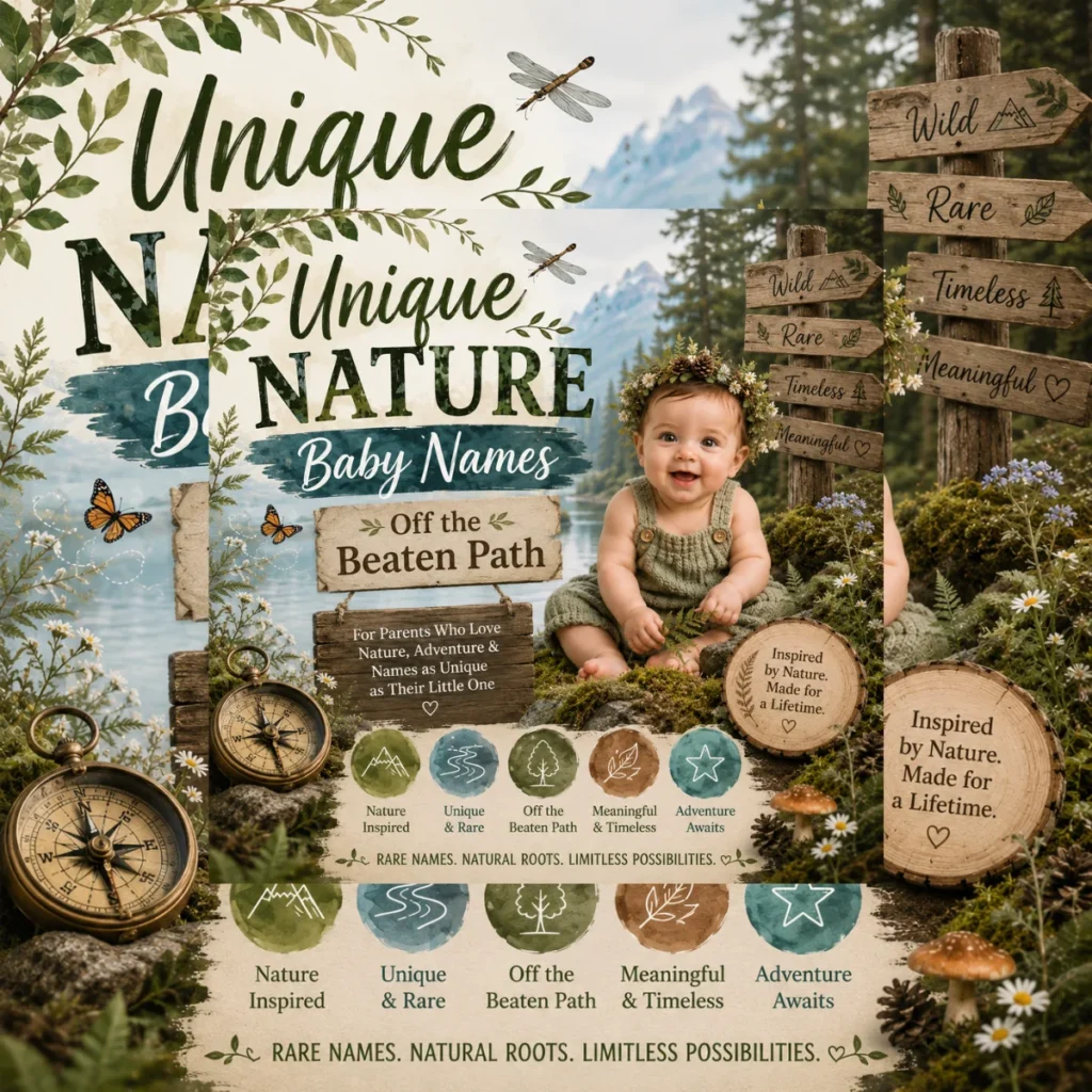 Unique Nature Baby Names Off the Beaten Path 