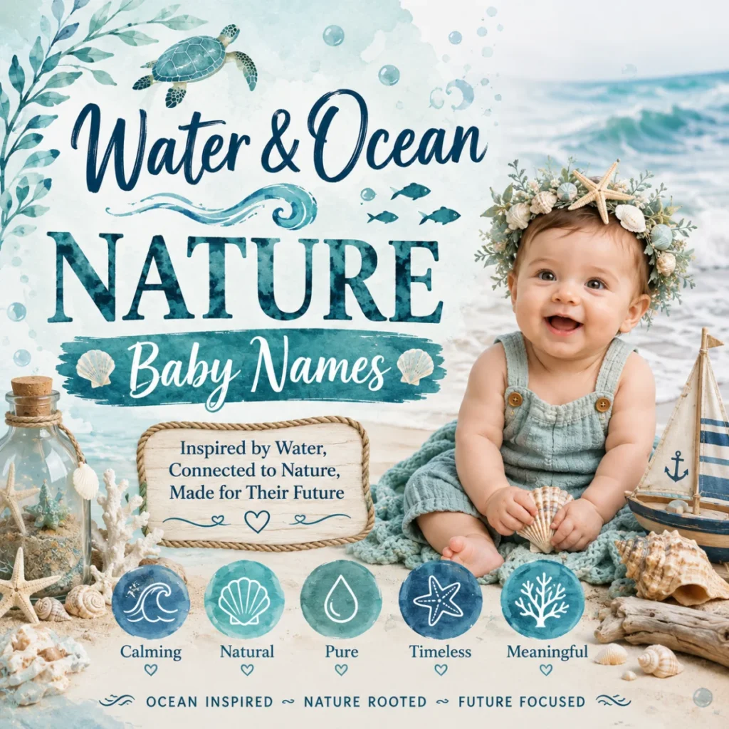 Water and Ocean Nature Baby Names