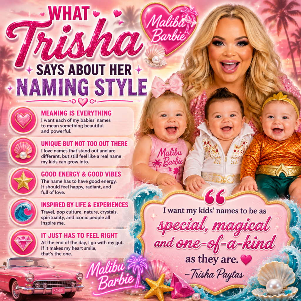 What Trisha Says About Her Naming Style