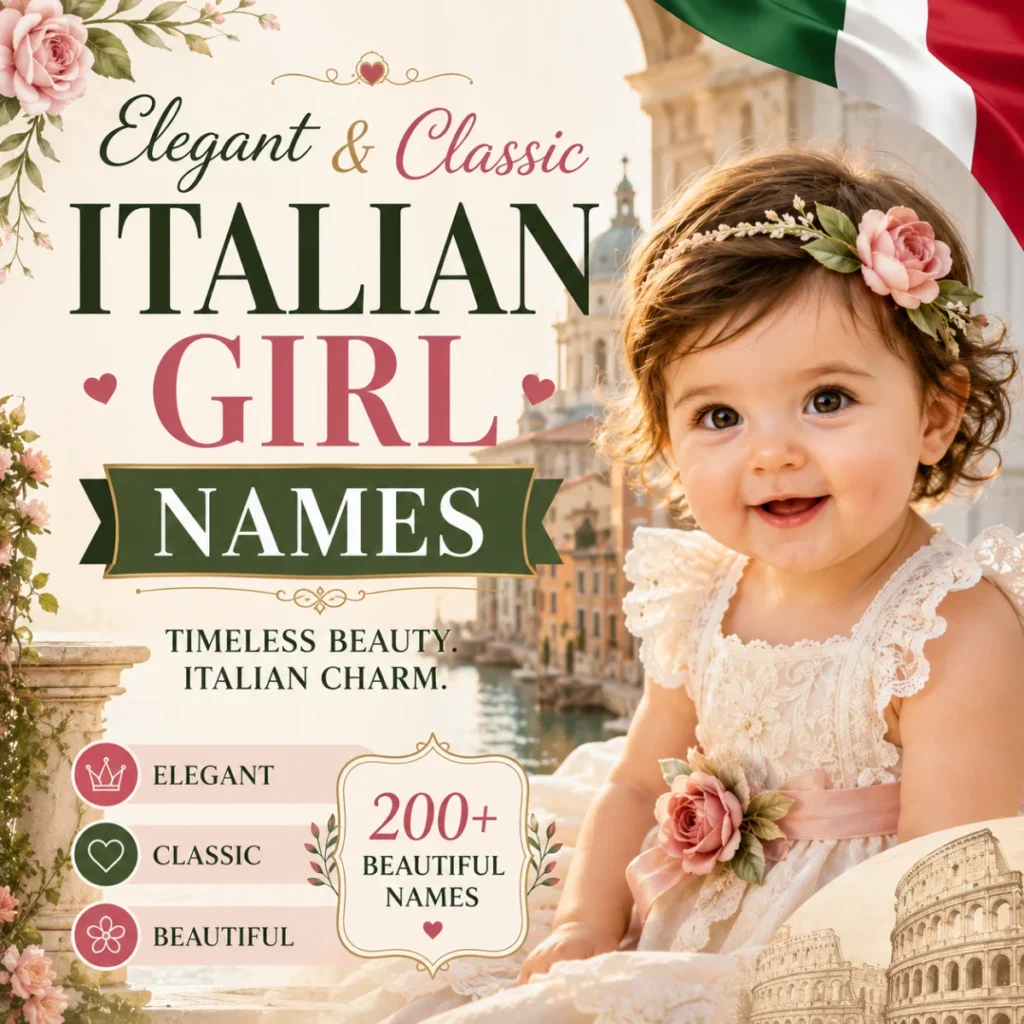 Elegant & Classic Italian Girl Names