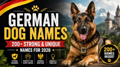 German Dog Names 200+ Strong & Unique Names for 2026