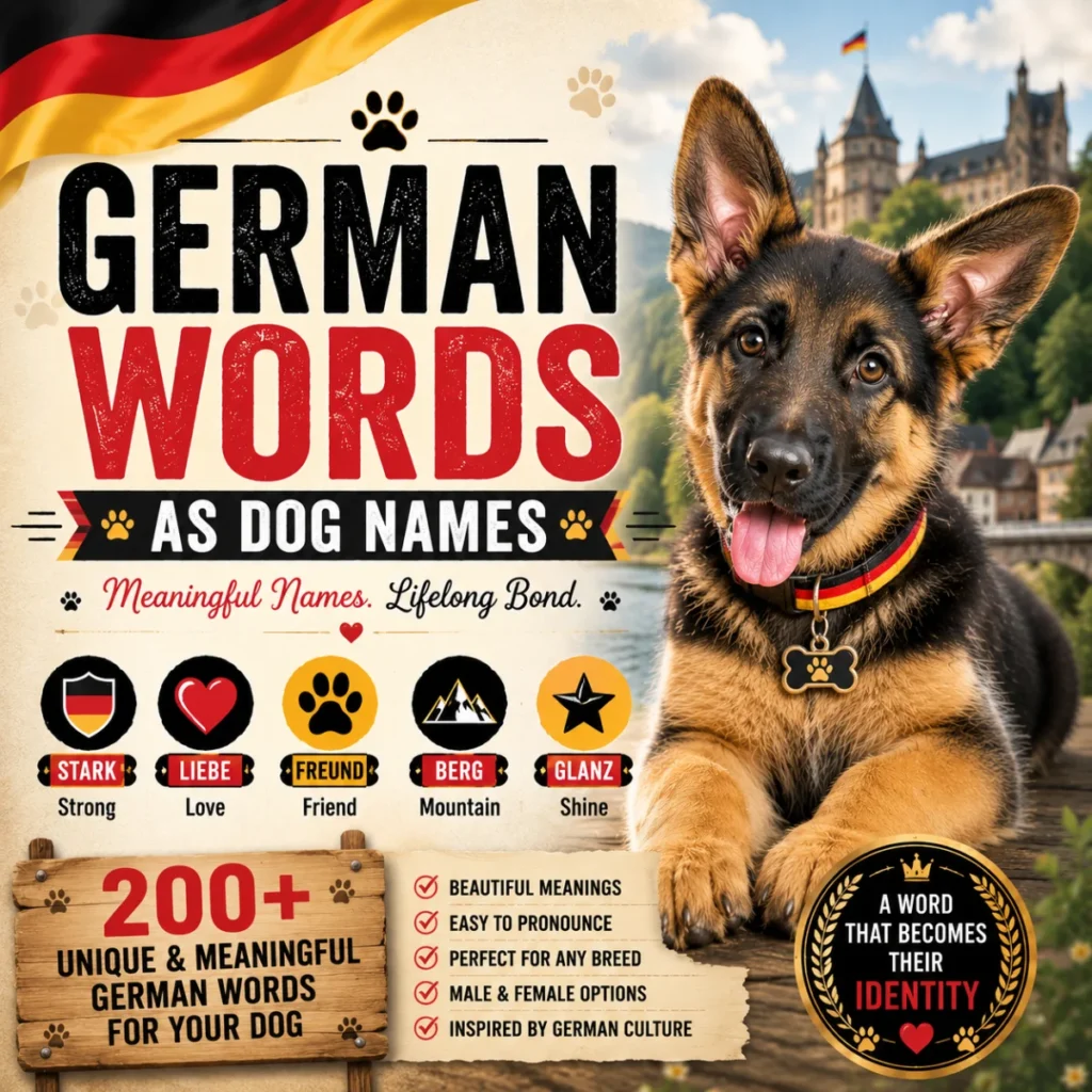 German Words as Dog Names