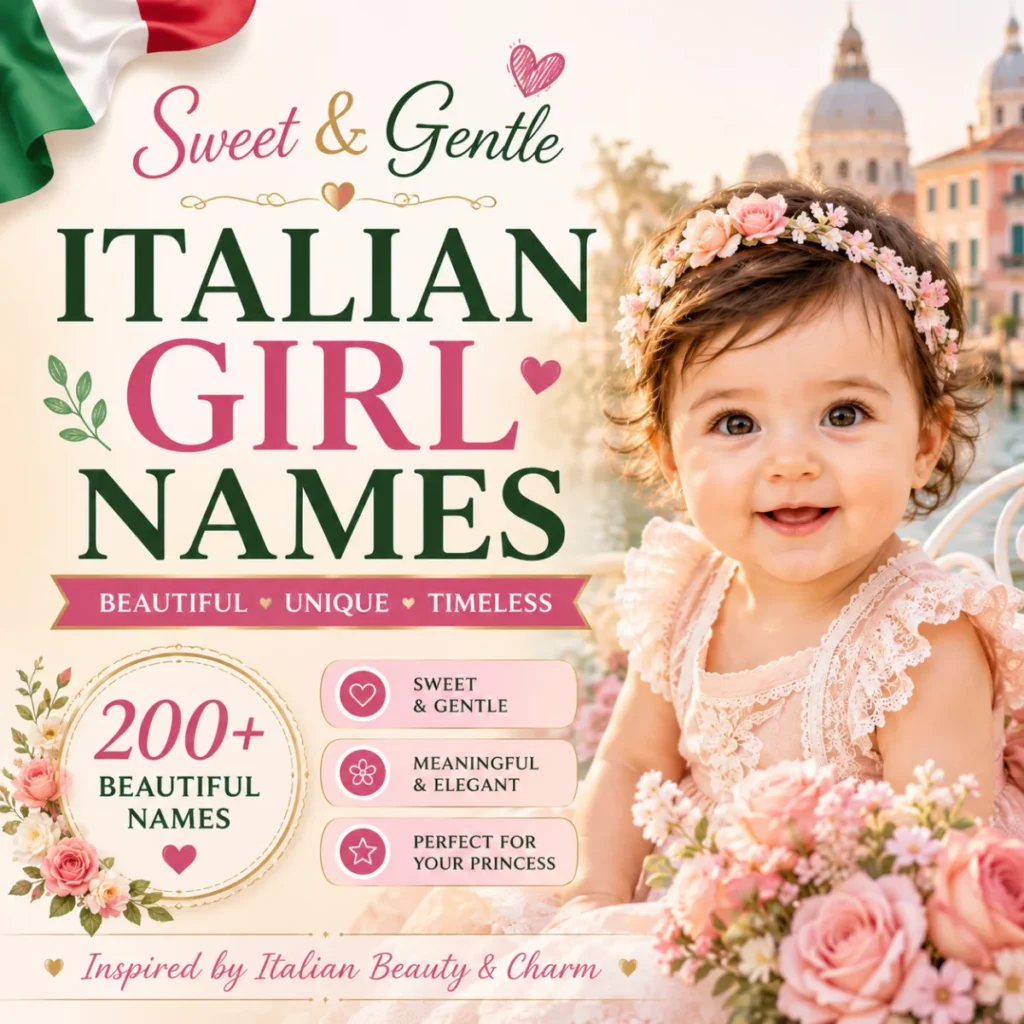 Sweet & Gentle Italian Girl Names