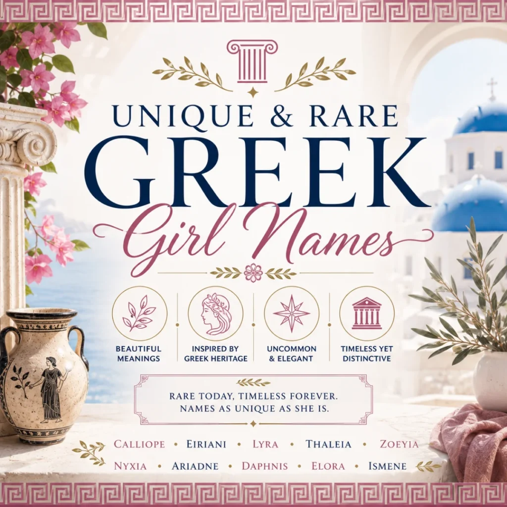 Unique & Rare Greek Girl