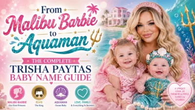 From Malibu Barbie to Aquaman The Complete Trisha Paytas Baby Name Guide