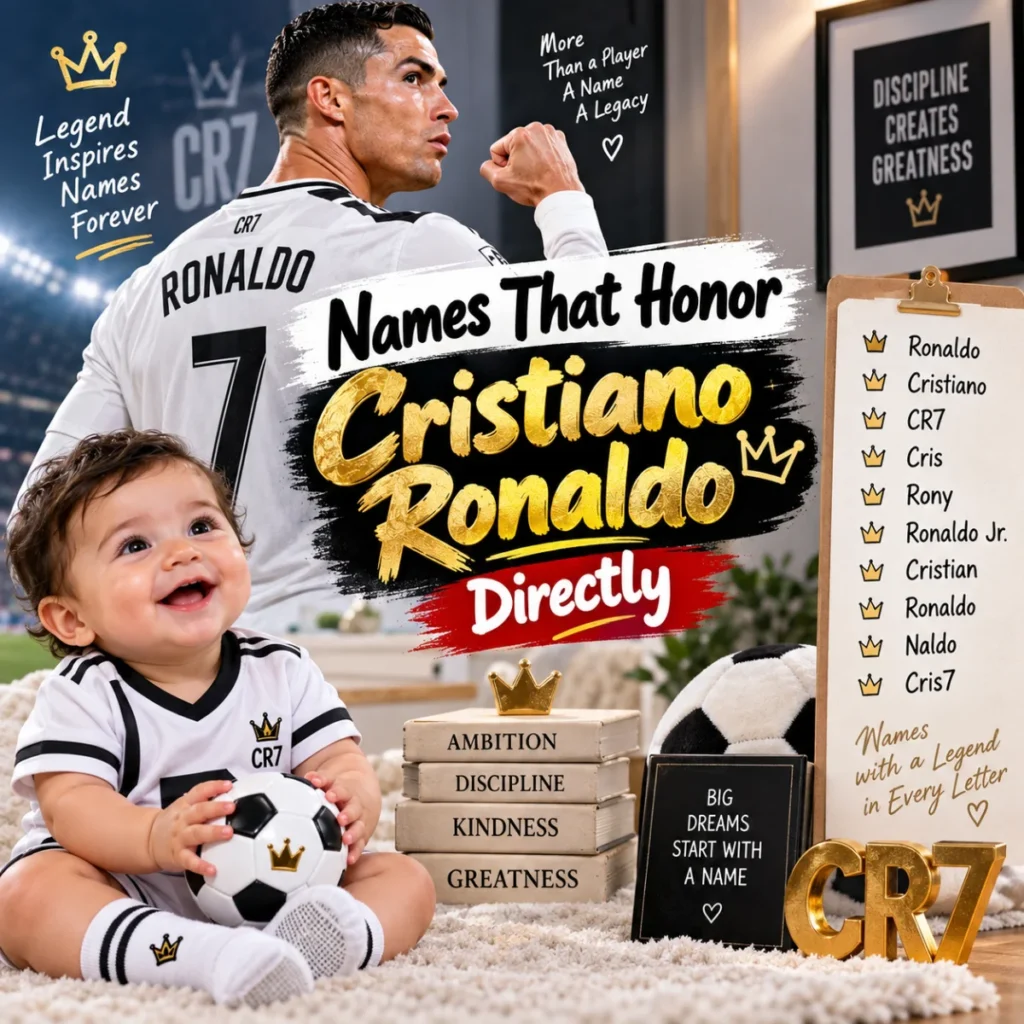 Names That Honor Cristiano Ronaldo Directly