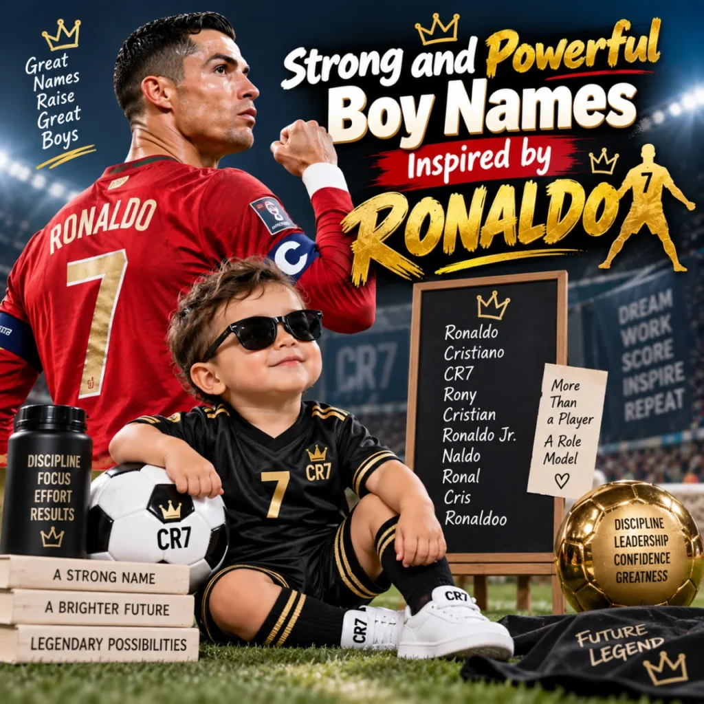 Strong and Powerful Boy Names Inspired by Ronaldo