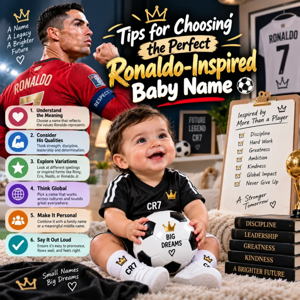 Tips for Choosing the Perfect Ronaldo-Inspired Baby Name
